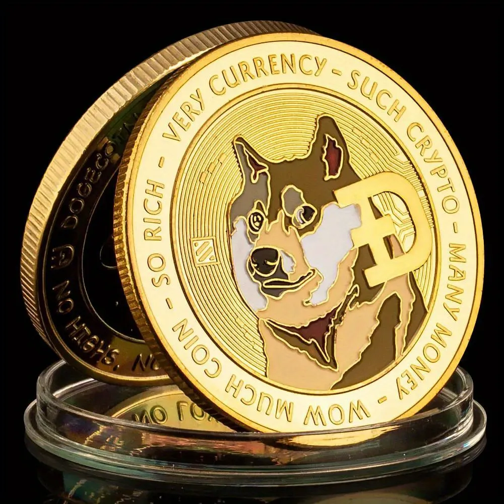 Collectible Golden Crypto Coin - Doge To The Moon! Limited Edition Physical  Coin, Shop Now! from Dhgate Arts and Crafts - price 19.31