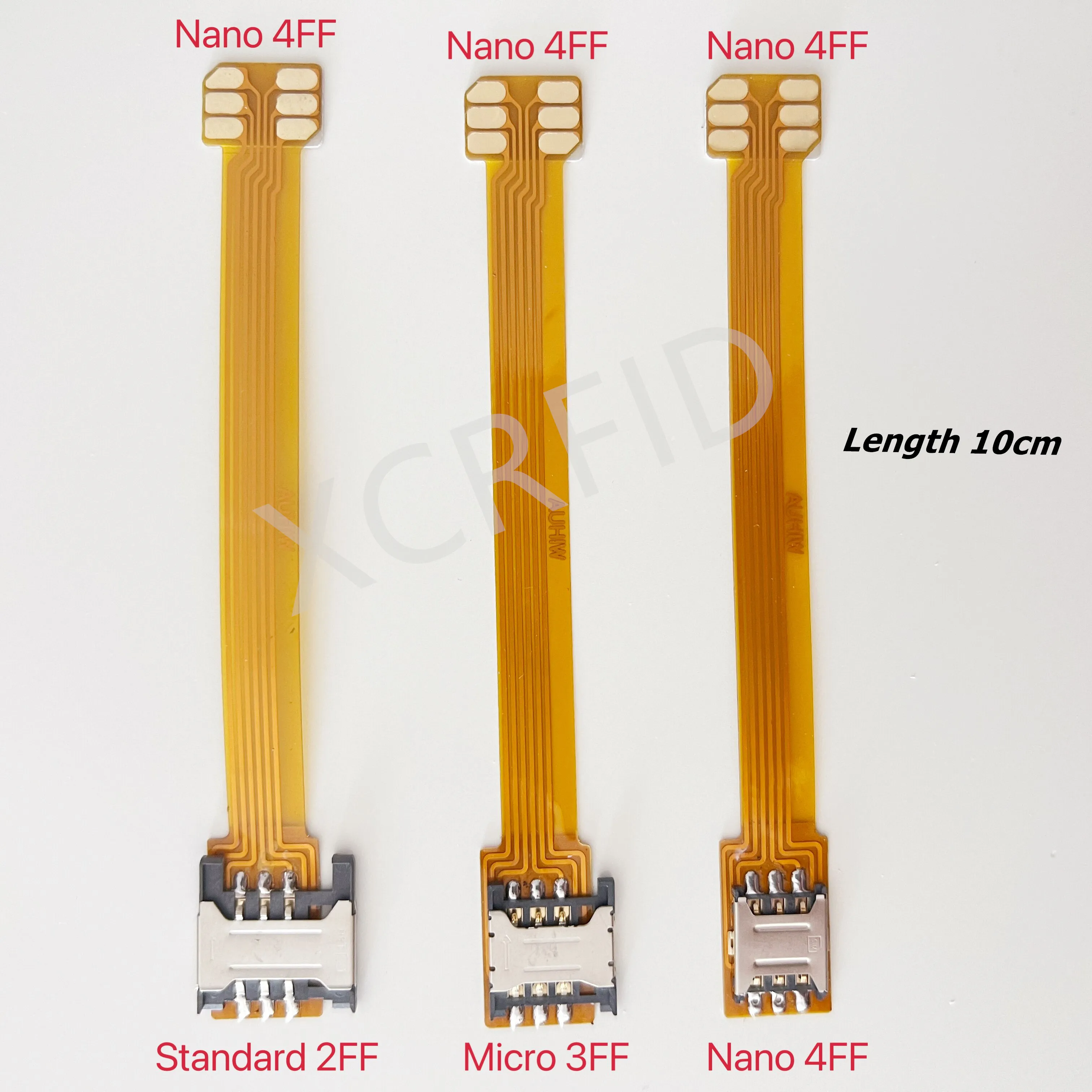 Sim Card Adapter Kit Standard 2FF, Micro 3FF, Nano 4FF To Vertical Nano ...