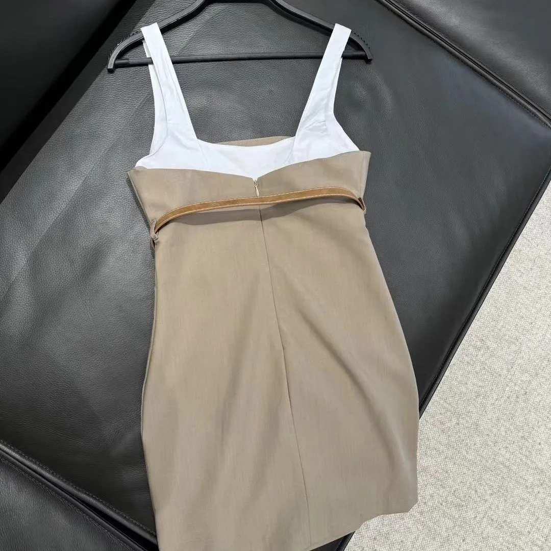 Women Color Block Cotton Blend Slim Waist Short Dress with Sashes, Empire Waist, Scoop Neck, Sleeveless Above Knee Mini Dress from Dhgate Basic & Casual Dresses - price 24.12 Women Color Block Cotton Blend Slim Waist Short Dress with Sashes, Empire Waist, Scoop Neck, Sleeveless Above Knee Mini Dress from Dhgate Basic & Casual Dresses - price 24.12