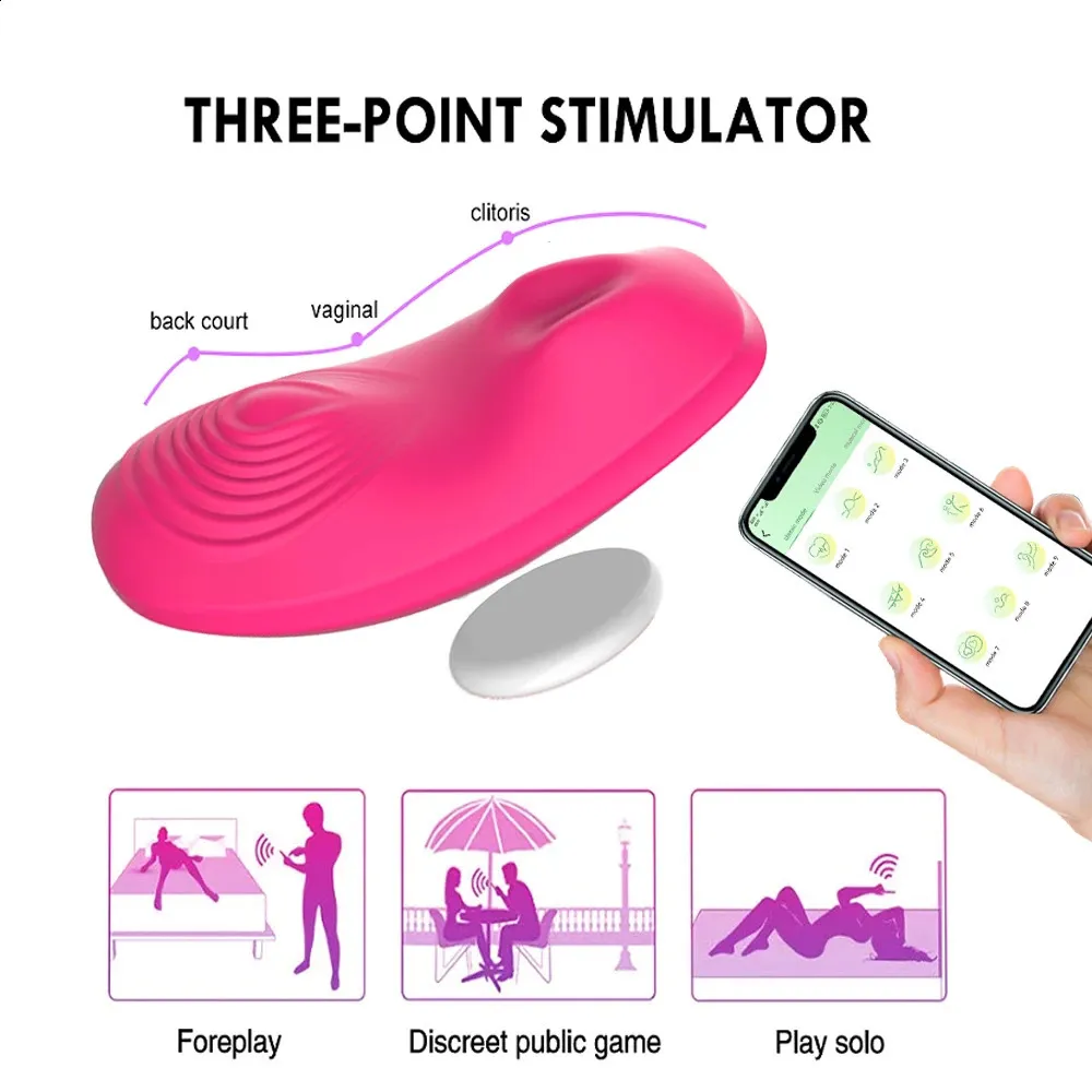 Bluetooth Vibrating Panties Sex Toys For Couples... From 8,42 €