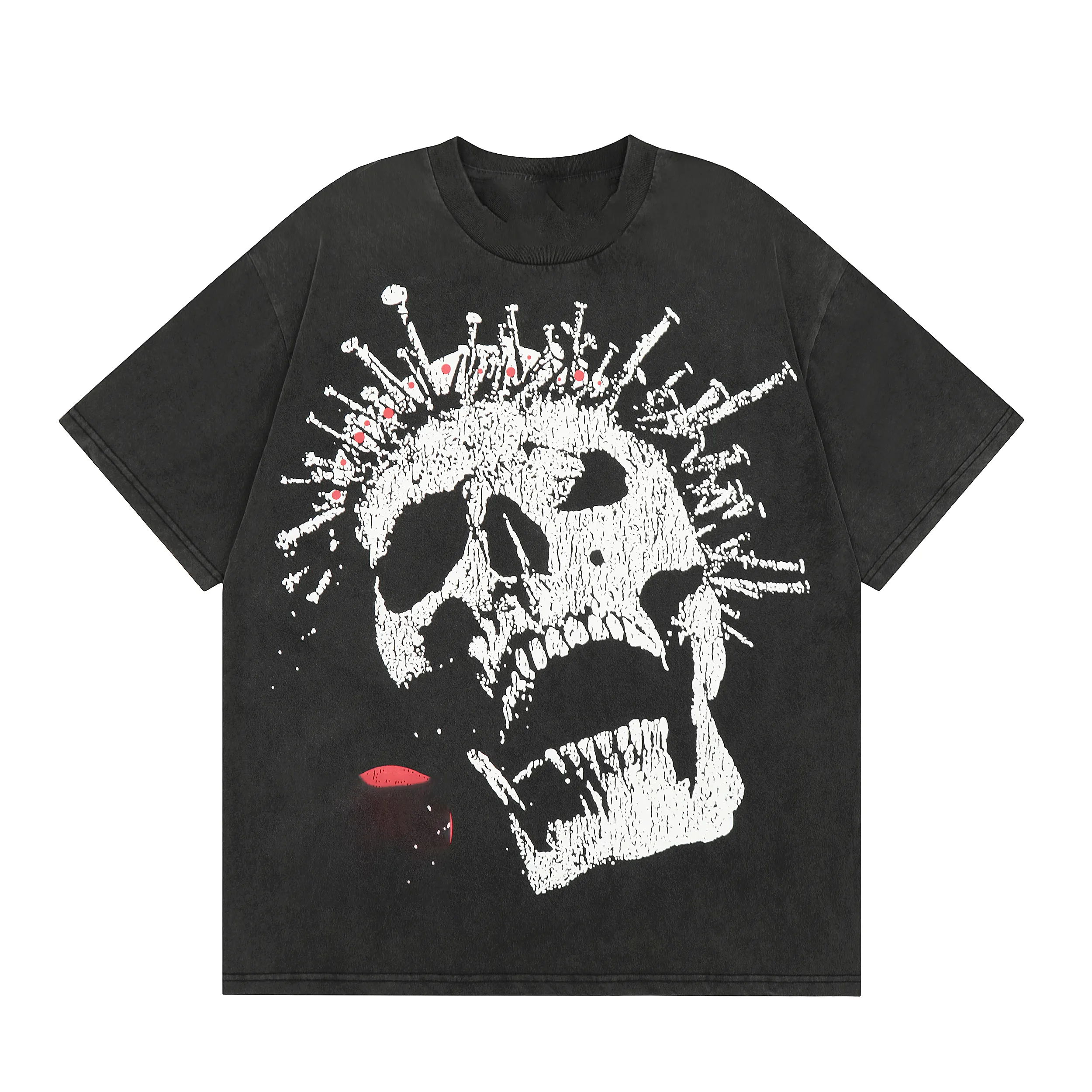 Mens Tshirts Supreme Skull T Shirt Supreme Ralph Steadman Skull
