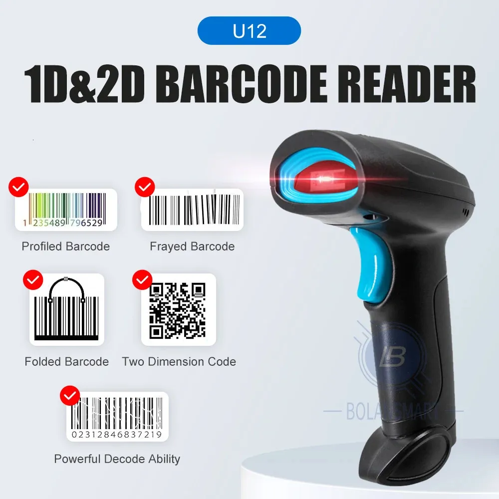 Omni-Directional Barcode Scanner - Wired/Wireless/Bluetooth - 1D/2D ...
