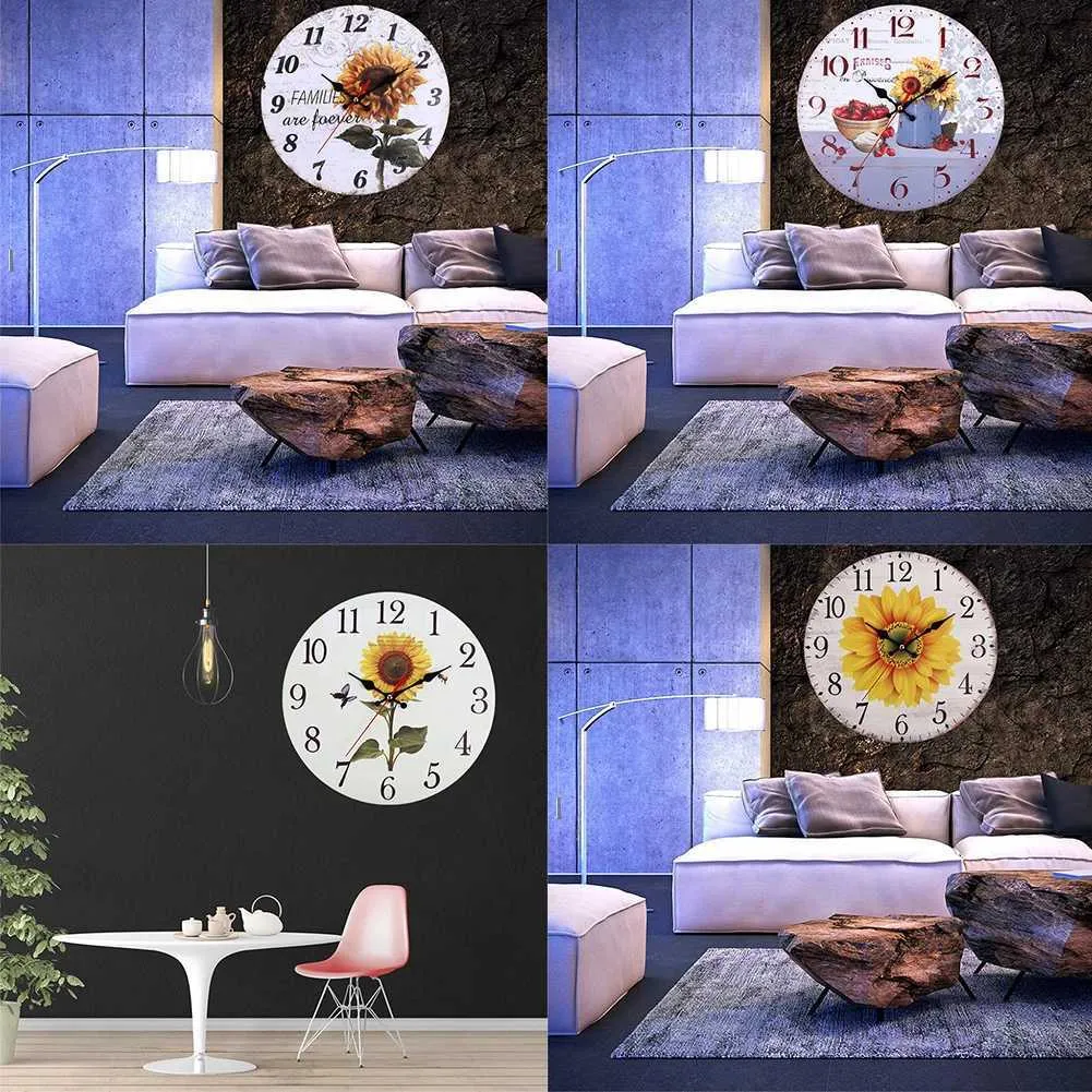 Relojes De Pared Relojes De Pared Reloj De Pared De Girasol