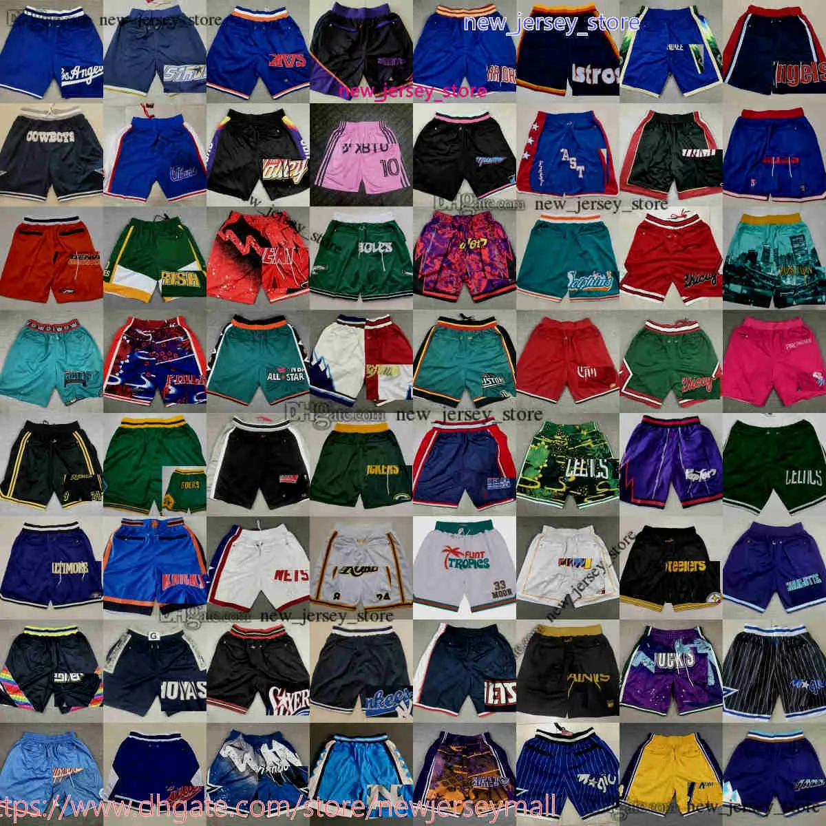 Breathable Cotton Basketball Black Basketball Shorts For Men Vintage Style With Zipper Pocket 