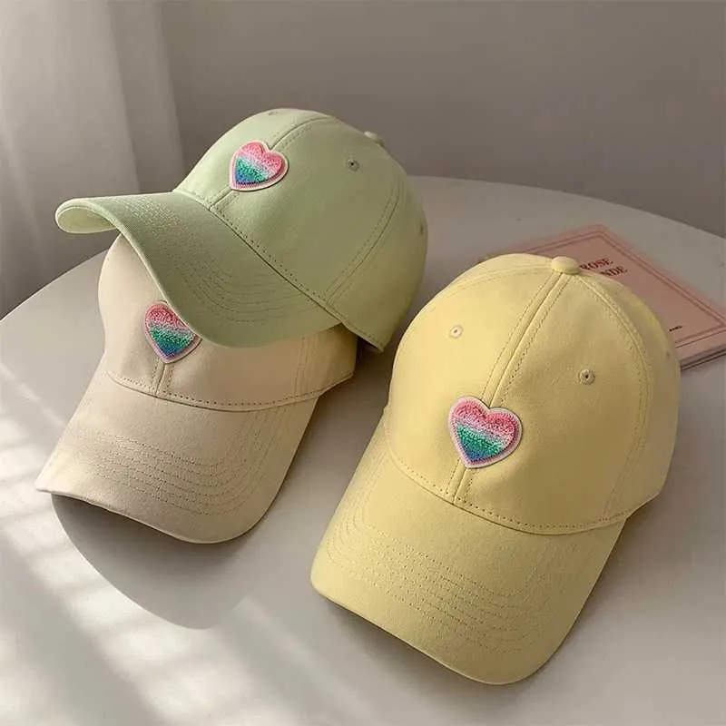 Korean Women's Love baseball cap - Sunshade Duck
