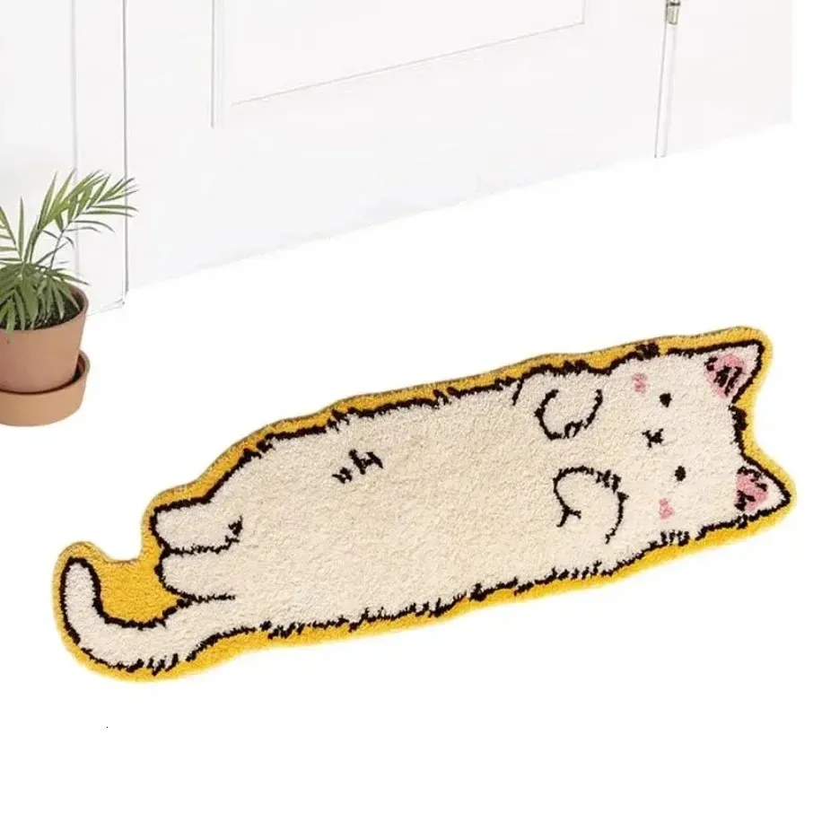 Soft Cat Rug Cat Rug Kawaii Soft Carpet Fluffy Floor Mat Bedroom... From Jin10, $14. ...