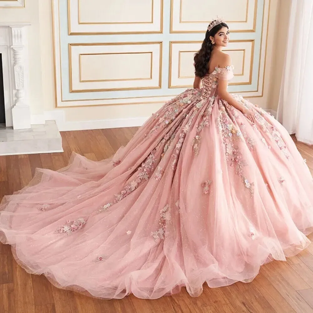 pink party dresses for juniors Gamivast Girls Gresses Smocked Ruched A Line Princess Dress Layered Tie Shoulder Flowy Summer Dress Ball Dress Semi formal 14-16 Camisas Para Mujer or washing the dress;1 Sequin Hearts Womens Juniors Off-The-Shoulder