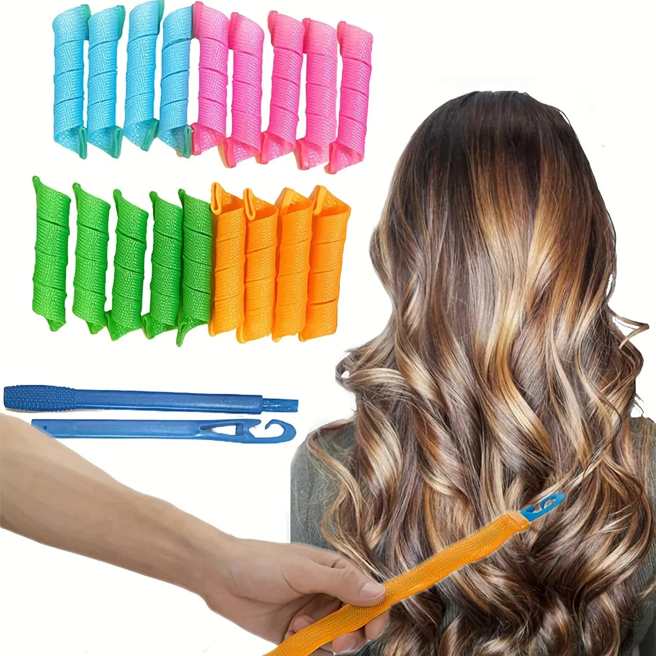 Magic Hair Curler Heatless Hair Rollers Wave Formers Hairstyle