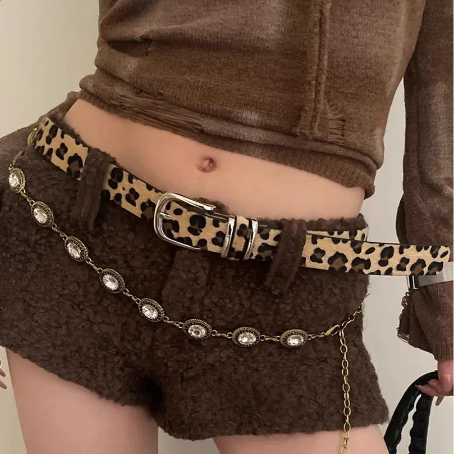 leopard print garter belt Wholesale Leopard Print Sexy Lingerie Set with Garter Belt 2740 for your  store main image 0