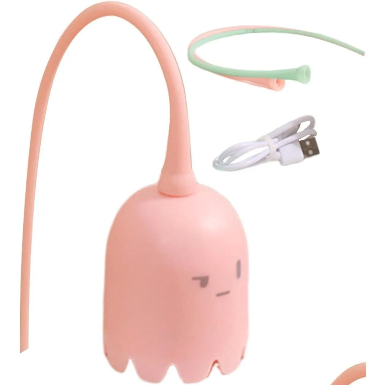 Silicone Cat Teaser Mouse Wand Cat Toy With Automatic Stick And Fairy ...