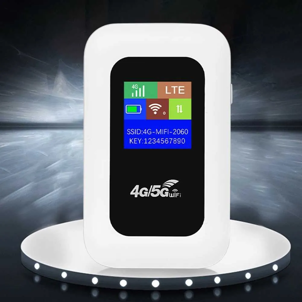 Portable 4G LTE Car Pocket Wifi Router With SIM Card Slot For Asian And ...