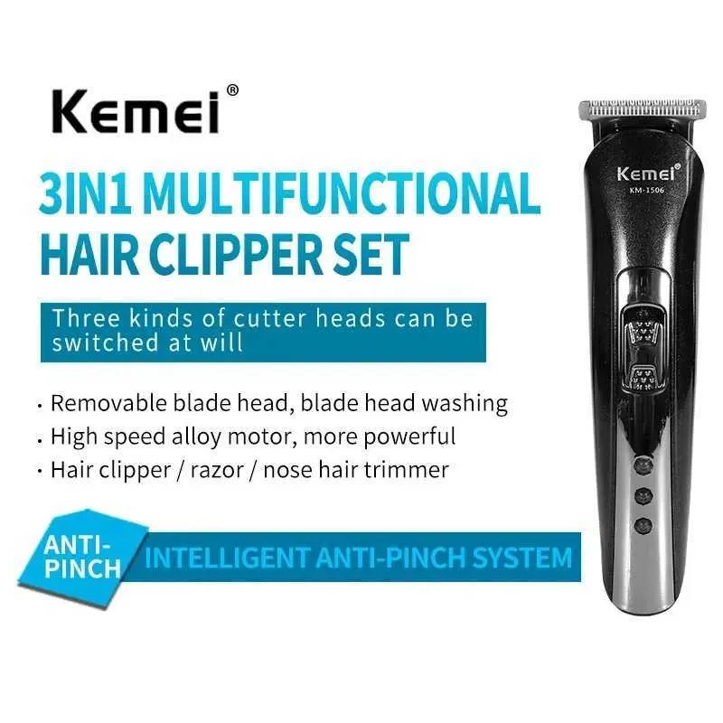 Kemei KM 1506 3 In 1 Electric Shavers USB From Flies_like_gold