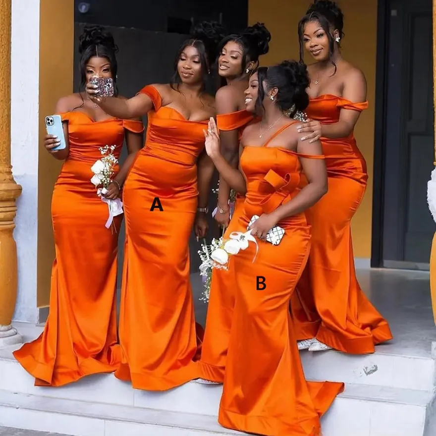 strapless open back dress Flower Girl Dress Sleeveless Burnt Orange Mermaid Style Junior Bridesmaid  Dress – Lisa Ann's Creations main image 0