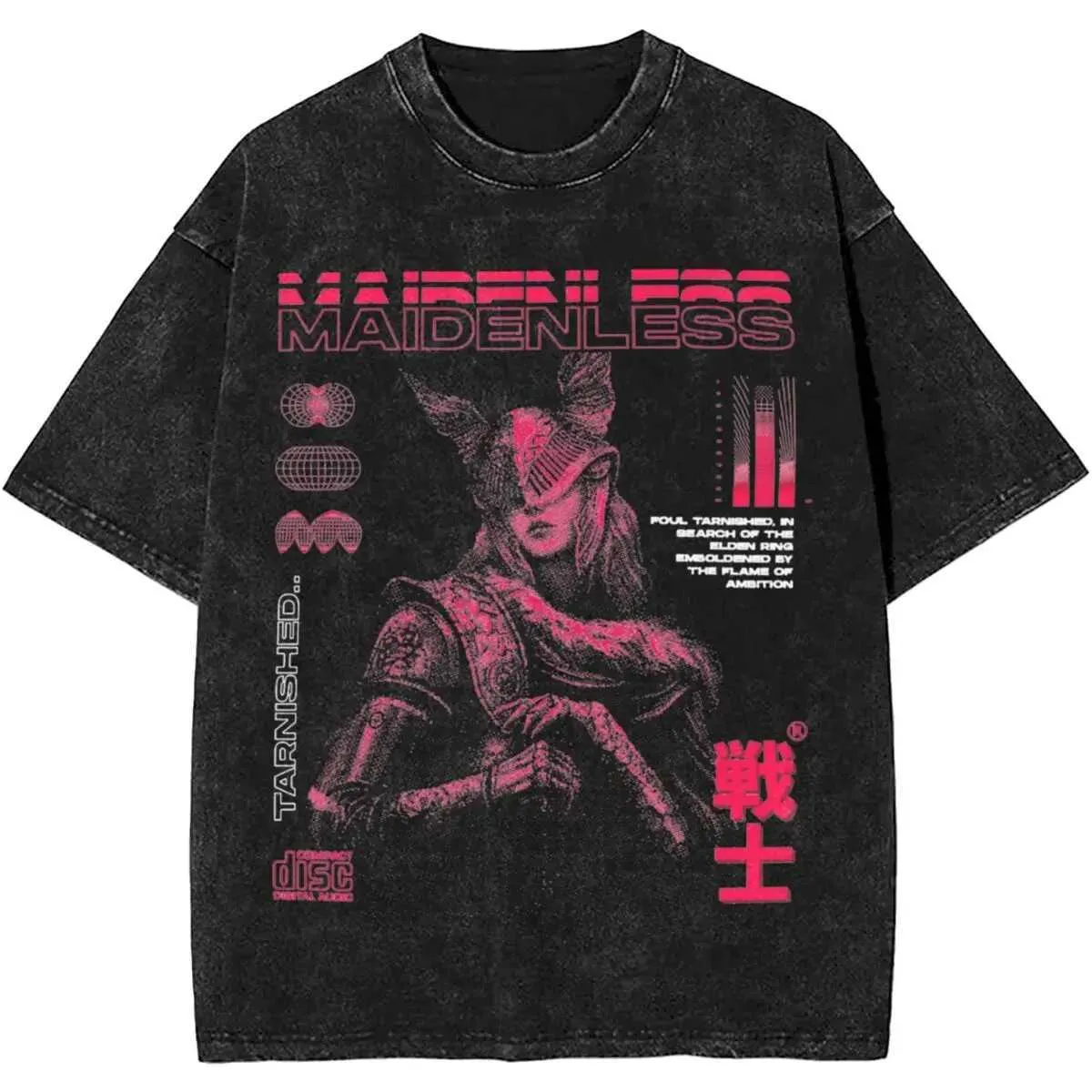 Womens Malenia Miquella Blade Wash T Shirt Summer From Eisirim