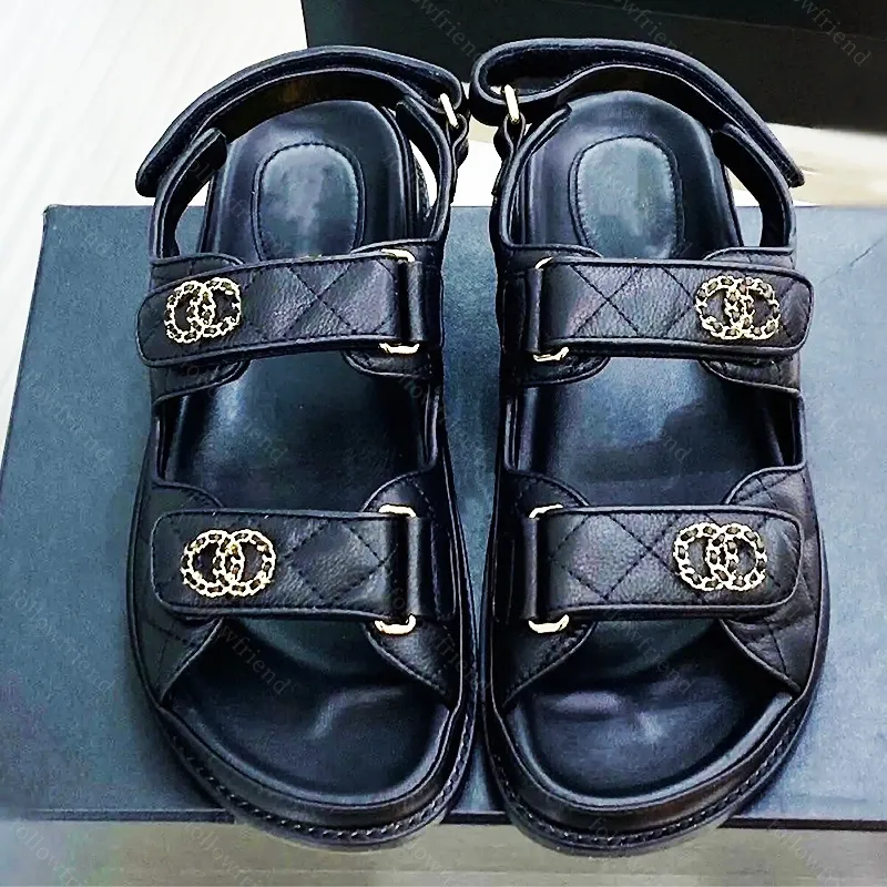 CC DAD SANDALS IN BLUSH PINK CALFSKIN main image 1