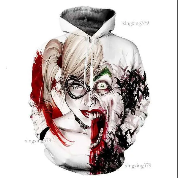 Blusa Moletom Masculino Moletom Feminino Da Arlequina Moletom Do