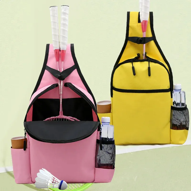 Paddle Racket Backpack Tennis Paddle Backpack: Large Capacity Squash Badminton Racket Bag ...