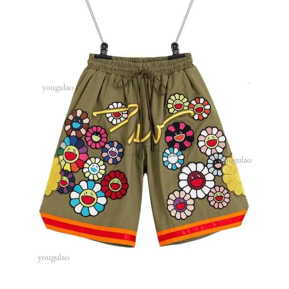 Murakami Takashi Mens Printed Shorts For Men Correct Version Murakami Takashi Mens Printed Shorts For Men Correct Version