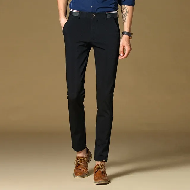 dress slacks Kenneth Cole Reaction Men's Slim Fit Solid Performance Dress Pant main image 0