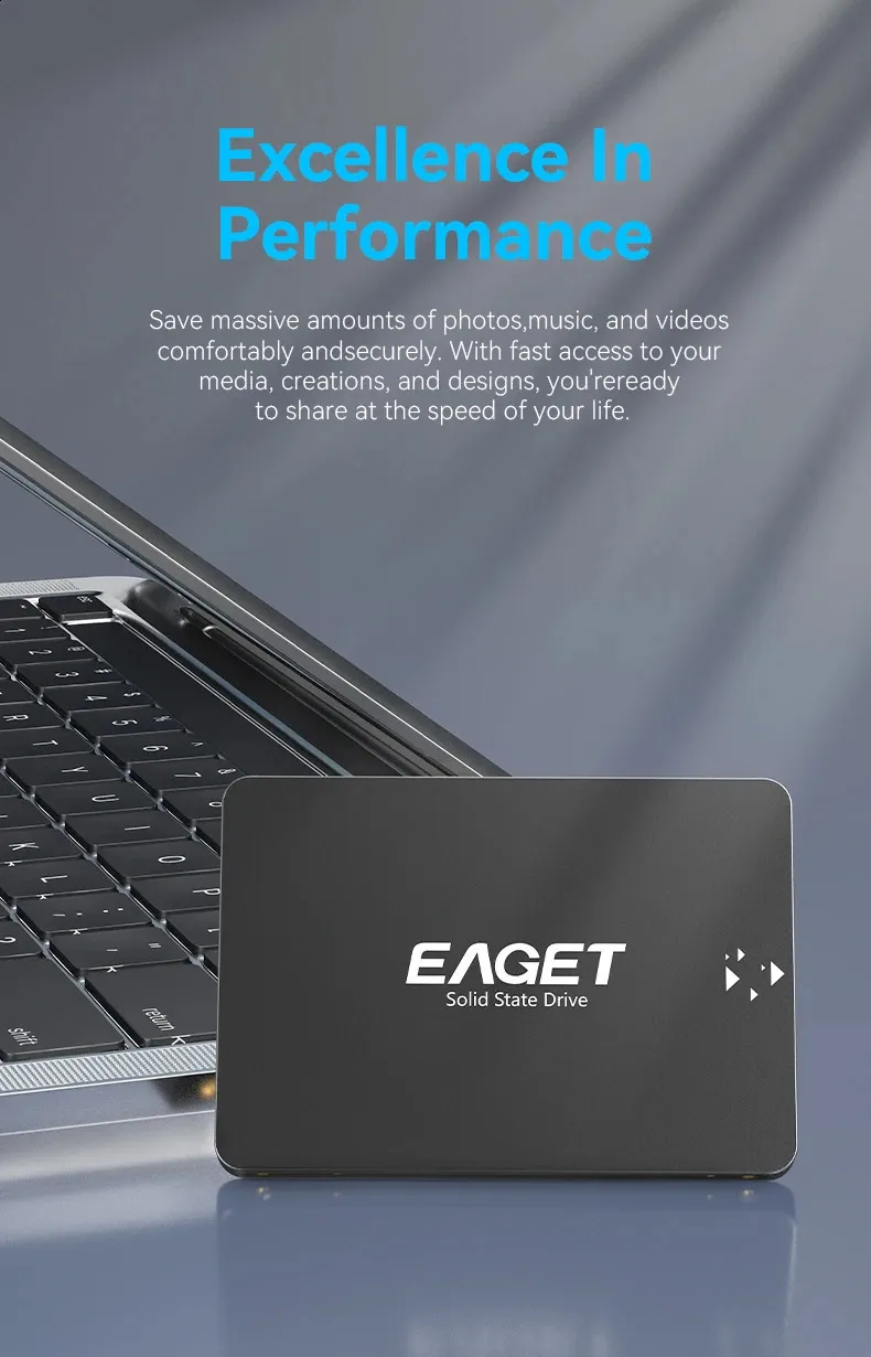 Eaget SSD 120GB Sataii SSD 240GB 480GB 2.5ハードドライブHD SATA