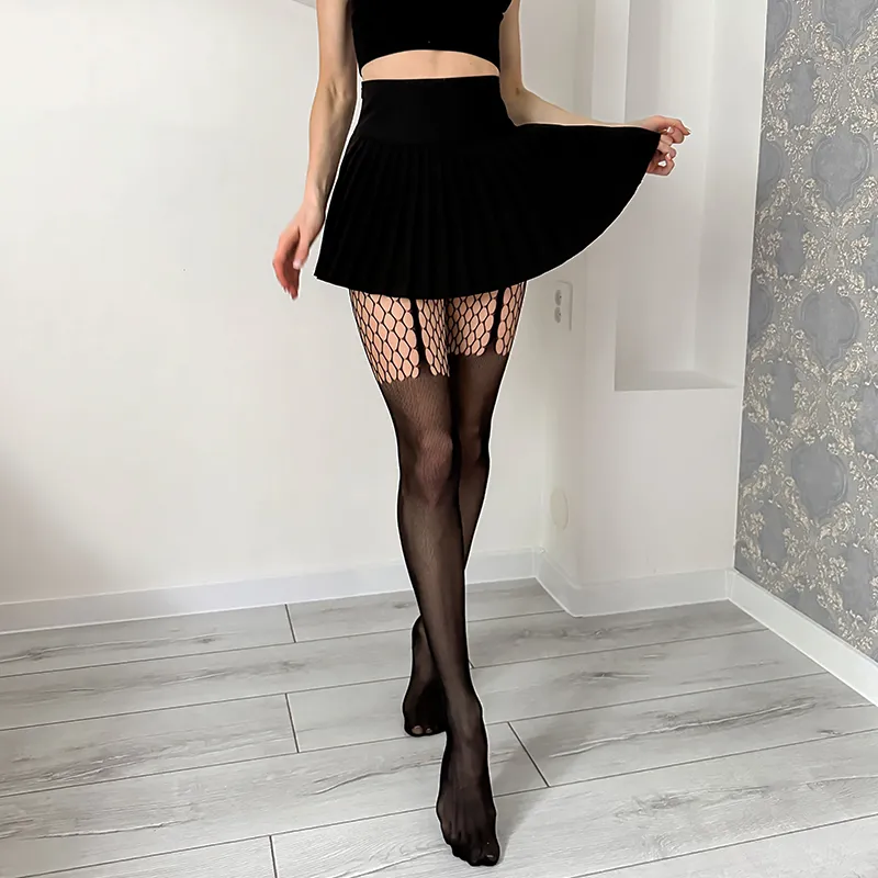 Women Sexy Lingerie Stockings Garter Belt Elastic... From  Uledemode_official, $20.74