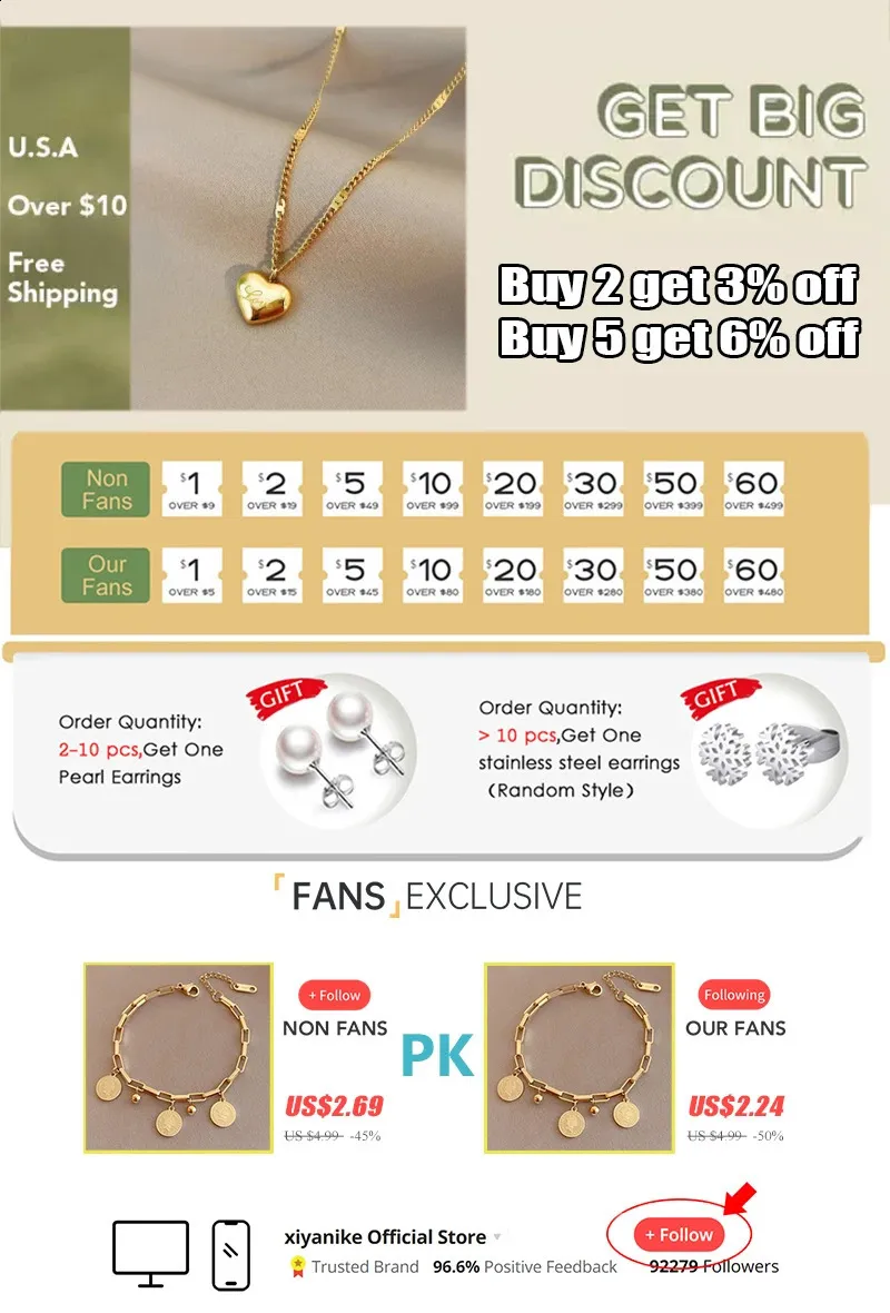 XIYANIKE Ensemble collier et boucles d'oreilles en acier inoxydable 316L, style simple et élégant, avec nœud papillon doré, chaîne pour clavicule et clous d'oreilles._voghion.com