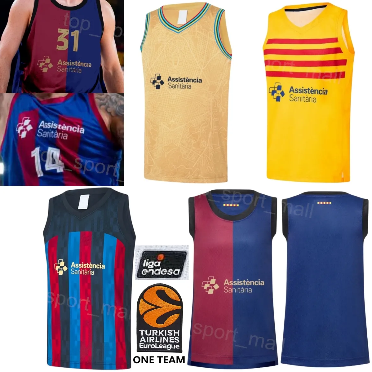 Camiseta Barça Basket Comprar Camisetas Basket Euroleague Camiseta