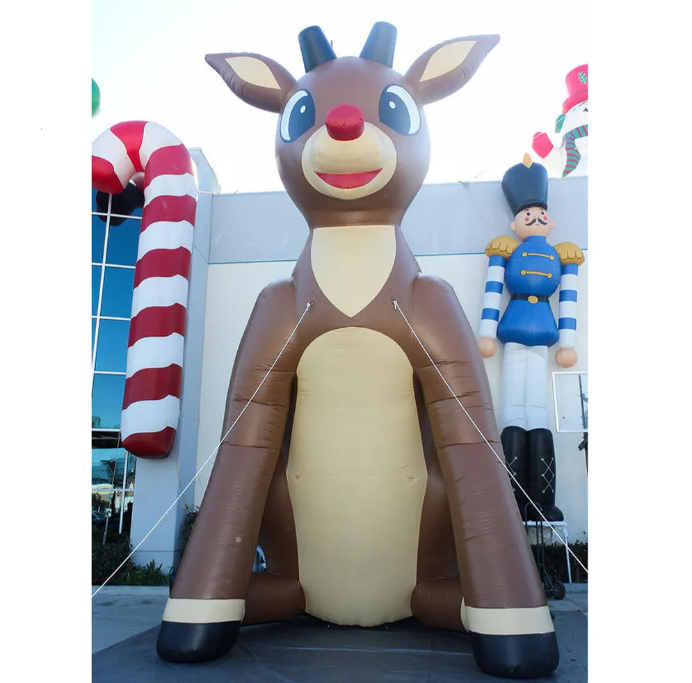 Wholesale Giant Inflatable Christmas Rudolph Reindeer Giraffe Christmas ...