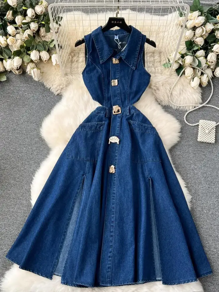 blue jean dresses Trendy Girl Next Door Strapless Denim Mini Dress main image 1