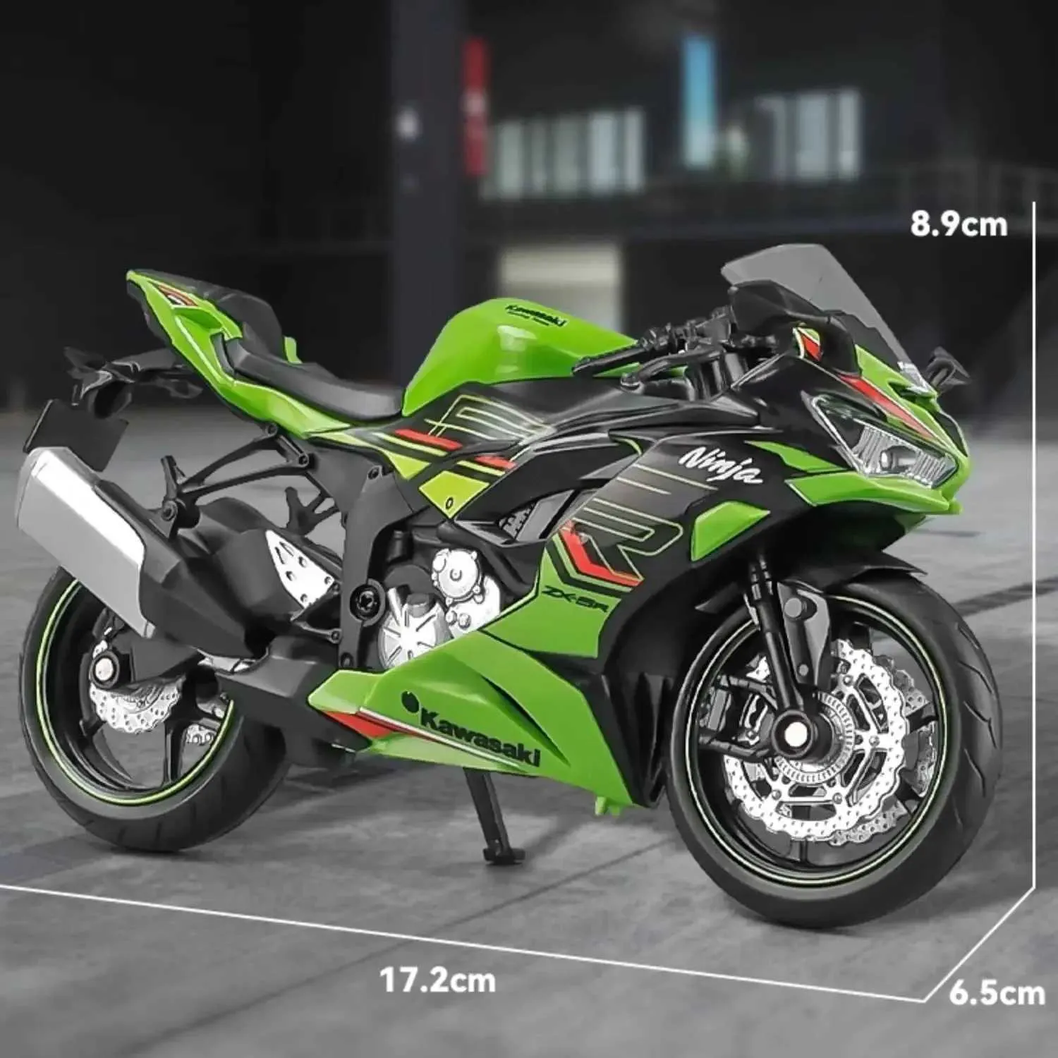 1:12 Scale Kawasaki Ninja ZX 6R Motorcycle Toy Diecast Model