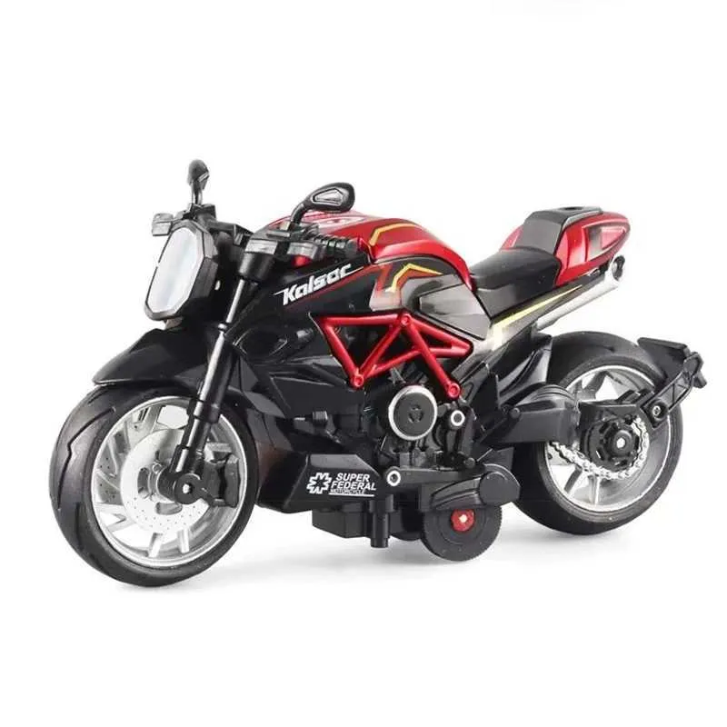 F Diecast Motorcycle Model: 1:12 Scale Alloy Racing From