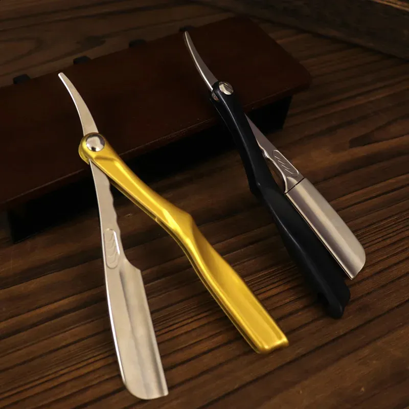 Colourful Feather Razor Vintage Manual Folding Razor Holder ABS Zinc ...