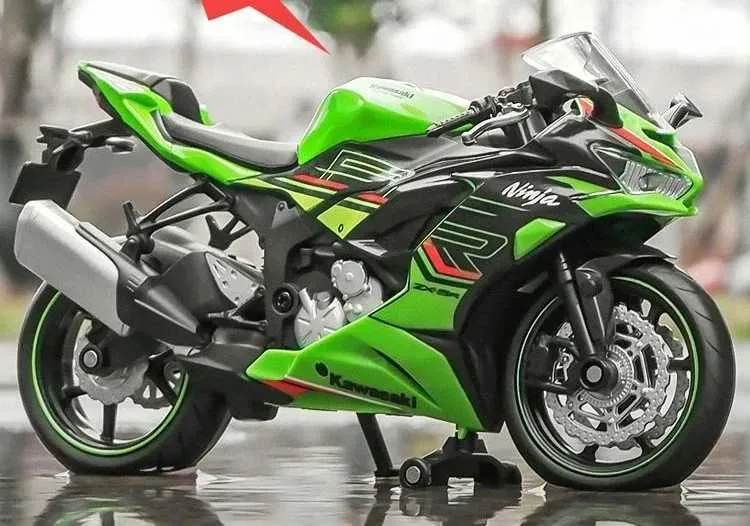 1:12 Scale Kawasaki Ninja ZX 6R Motorcycle Toy Diecast Model