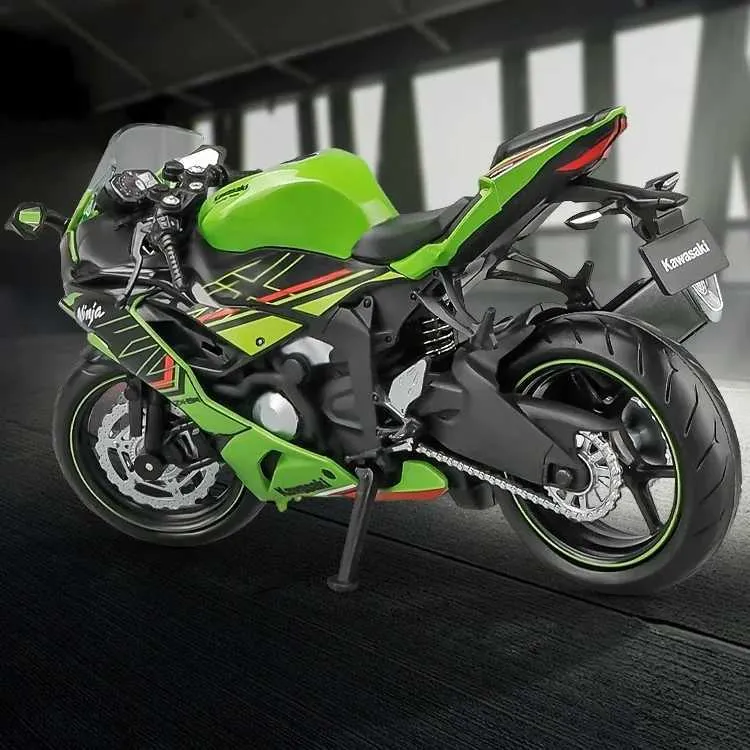 1:12 Scale Kawasaki Ninja ZX 6R Motorcycle Toy Diecast Model