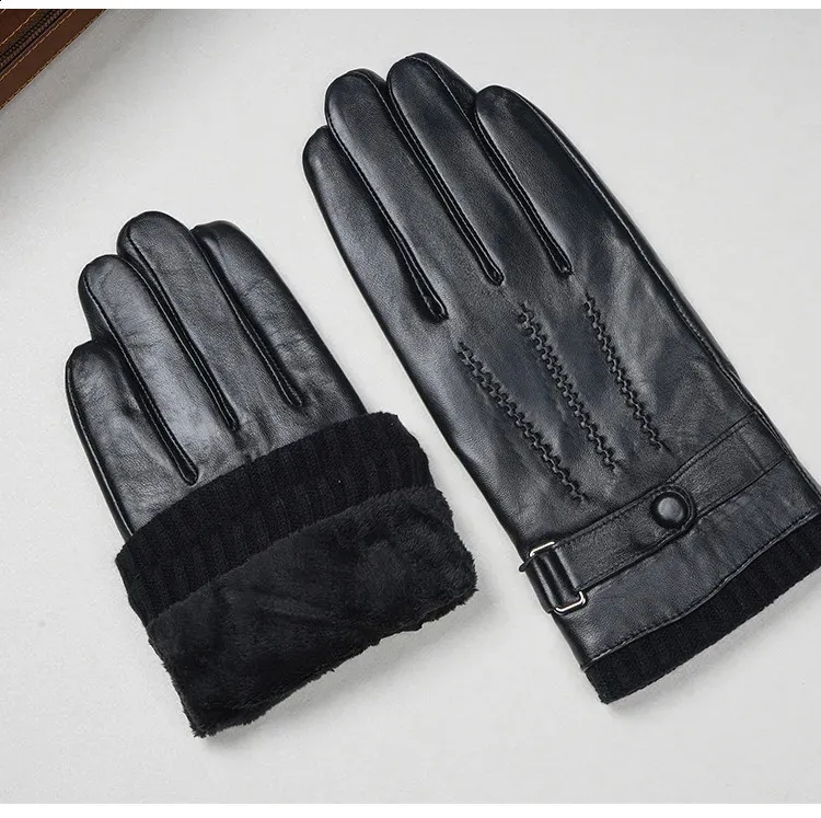 sachin and babi light blue dress YAMAHA : YAG66 Washable Leather Winter Gloves [90792-G072W] main image 1