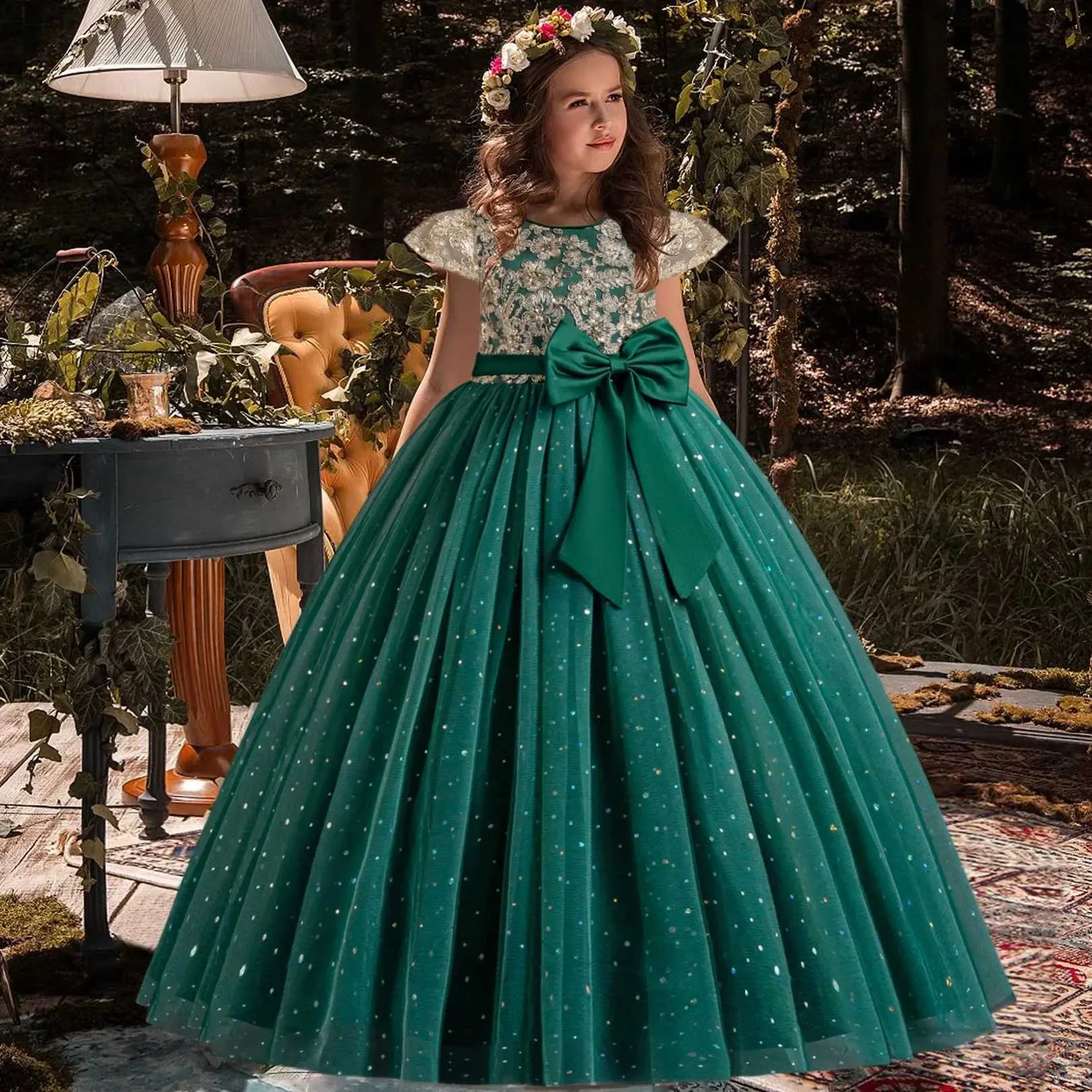 Sparkling Princess graduation dress for Teenage Girls...