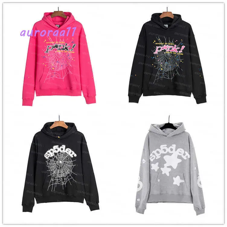 Save Big on Bulk Spider Spider Hoodie: Pink Spider Hoodie For Men  Web Cotton Sweatshirt Hoody, Young Thug Angel Spyderhoodie Style Best