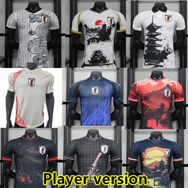 Player Version Japan 2024 Soccer Jerseys Cartoon From
