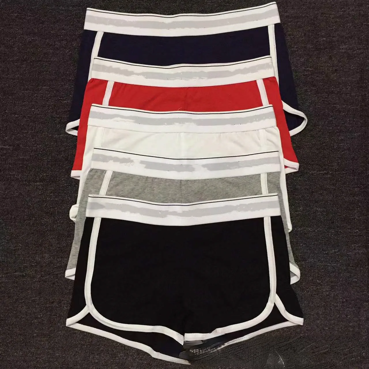 Save Big on Bulk Womens White Boxers Women's Boxers White Edge Trend Sports  Boxers Cotton Shorts Home Pants Best Deals on DHgate