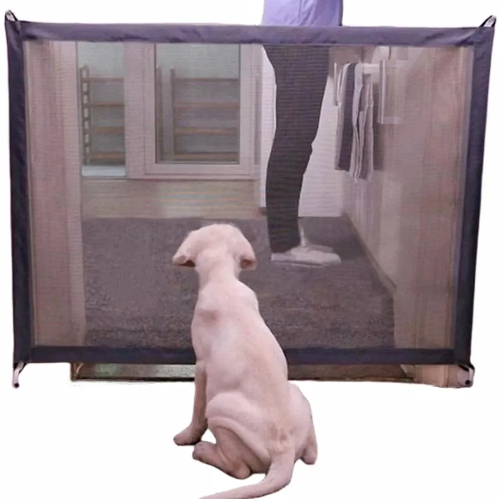 DHgate Mesh Magic Pet Gate Safe Dog Fence The Ingenious Pet Enclosure Pet Supplies