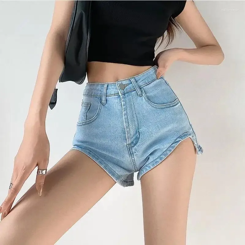 Slimming jean shorts hot sale