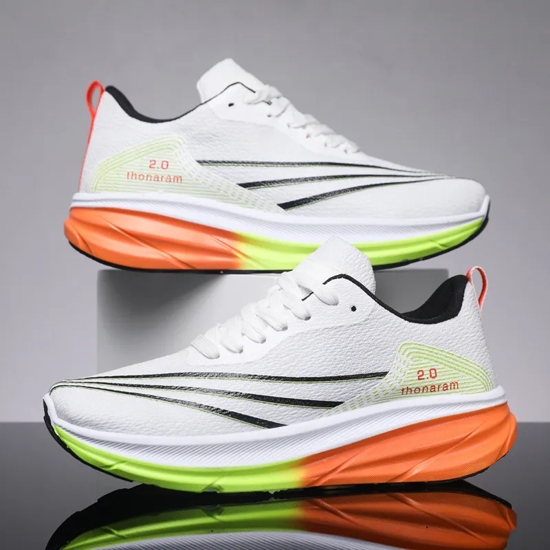 Boys Girls Sneakers Running Shoes Boy Casual Shoes Lightweight And Breathable 26-37EU, White, 27 EU