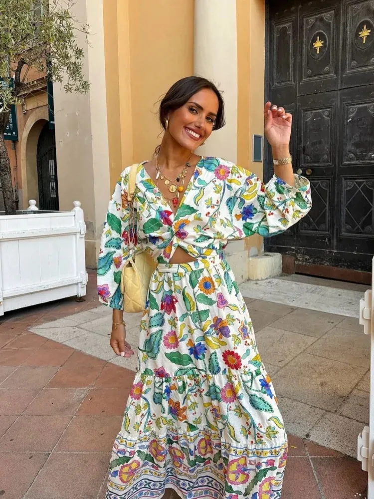 Flower Print Summer Dress For Women Elegant V Neck... From Huang03, $21.66 In Bulk | DHgate.Com Flower Print Summer Dress For Women Elegant V Neck... From Huang03, $21.66 In Bulk | DHgate.Com