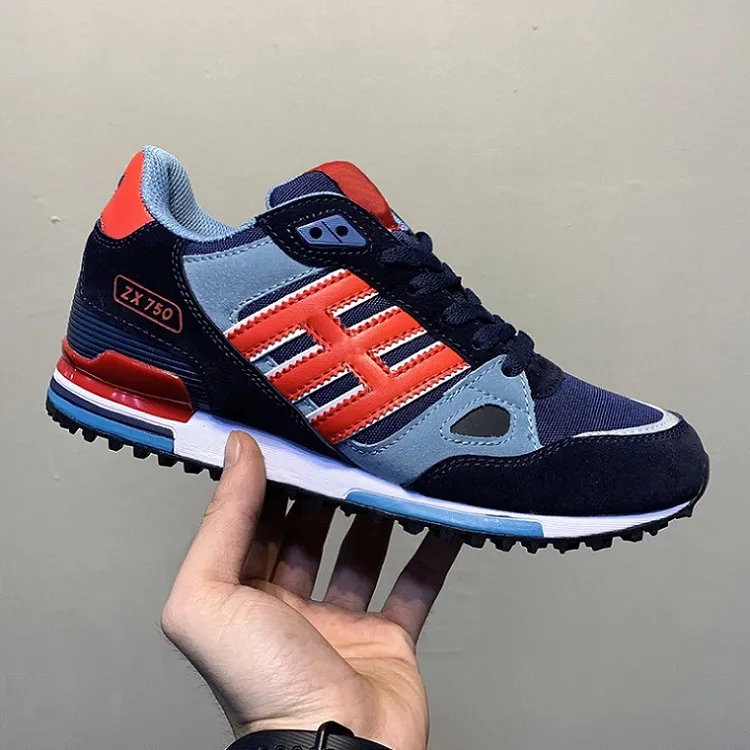 ZX750 Running Shoes Designer Sneakers For Men And Women Red And Blue Breathable Outdoor Eq21 Run Shoes For Jogging And Walking Available In Sizes 36 45 From Youforever 34.83 DHgate.Com