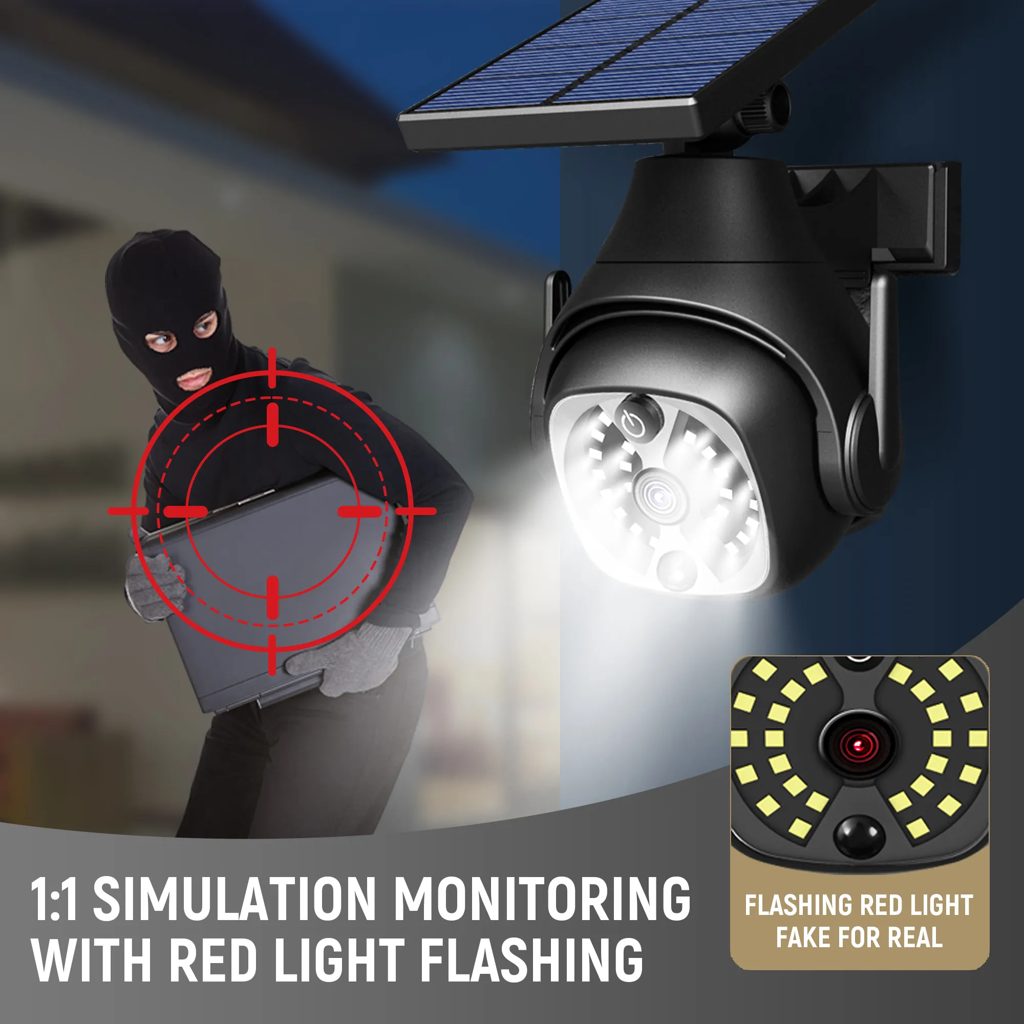 Fake Security Camera With Blinking Red LED - Dummy Surveillance Camera ...