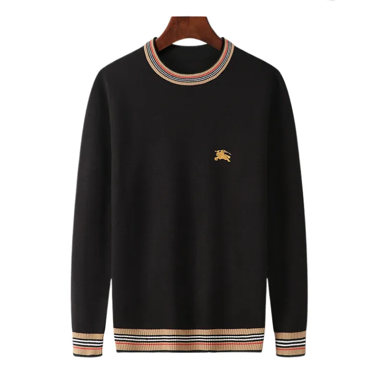 Save Big on Bulk Mens Knitwear Jumpers Sweaters Embroidered Letter Sweater,  Long Sleeve Active Sweatshirt, Knitwear Clothes For Men And Women Best