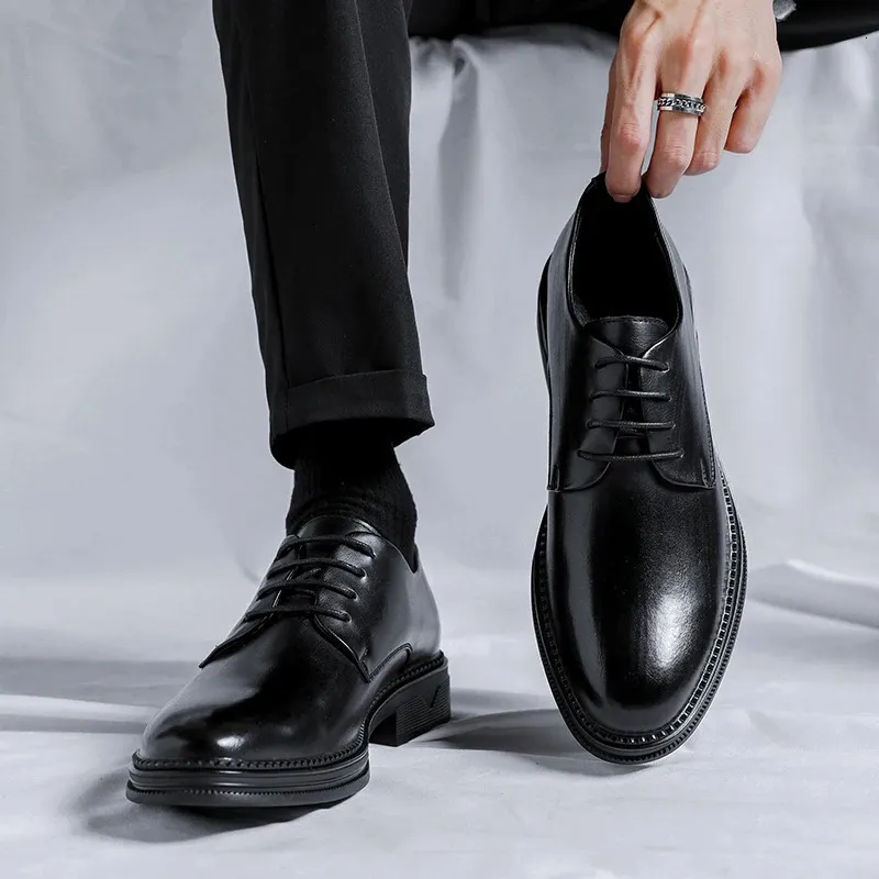 Loafers Oxford Shoes Dress Shoes In Korean 24 Autumn Men's British