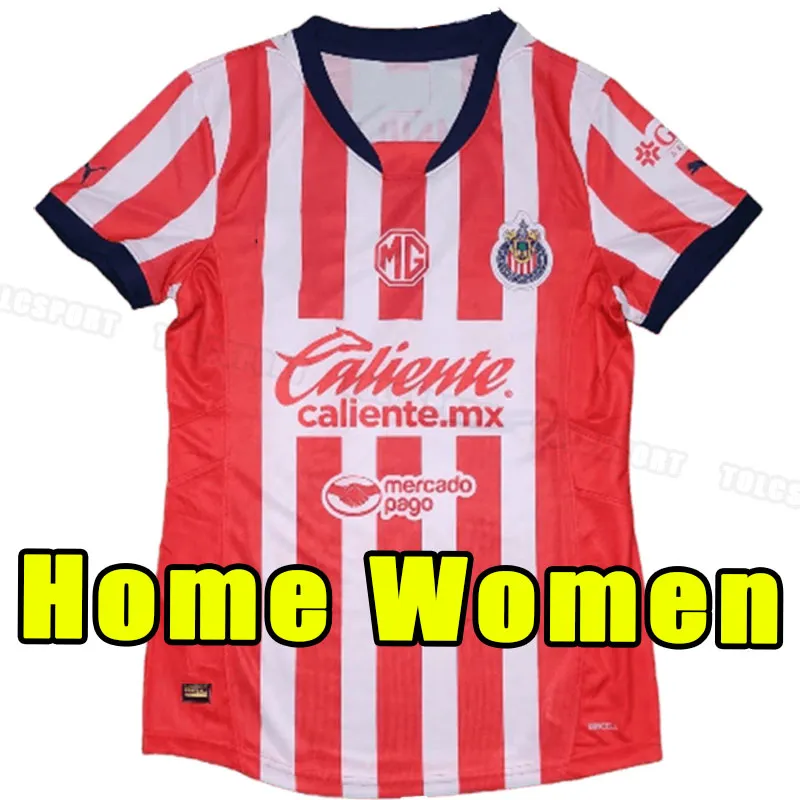 Women 24 25 Chivas De Guadalajara Soccer Jerseys 2024 2025