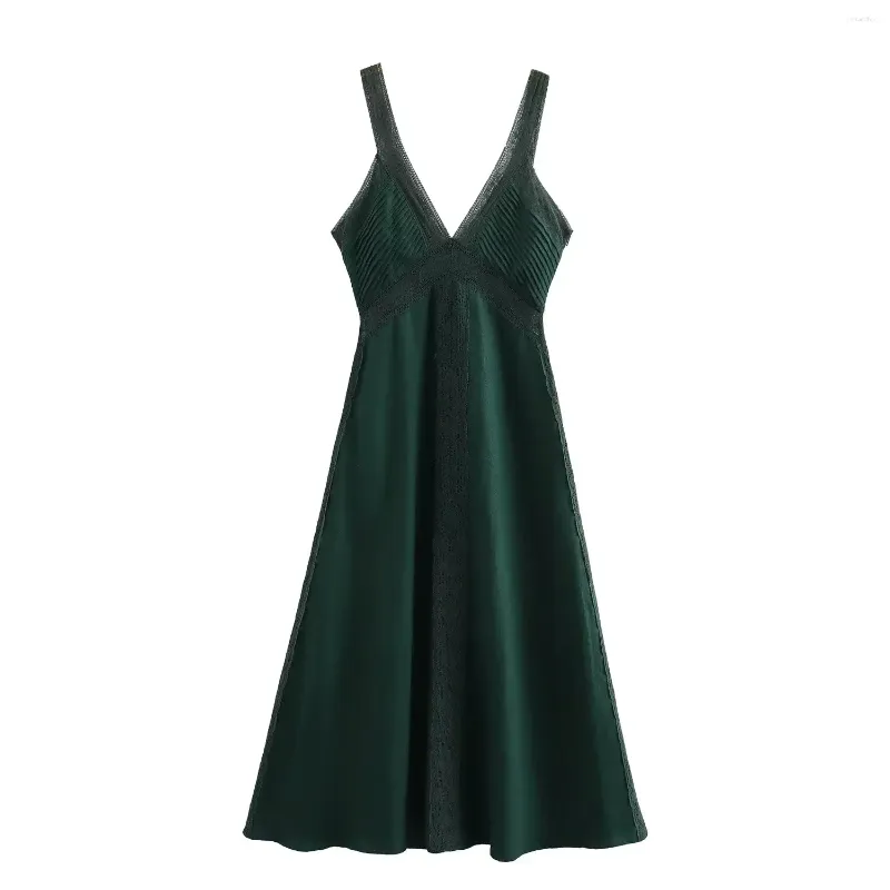 Ankle-Length Polyester Casual Dress with Peplum and Hooded Collar, Flutter  Short Sleeves, A-Line Silhouette in Dark Green from Dhgate Basic & Casual  Dresses - price 52.19
