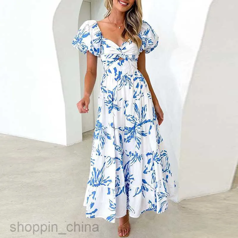sachin and babi light blue dress womens summer casual floral neck sleeveless main image 1